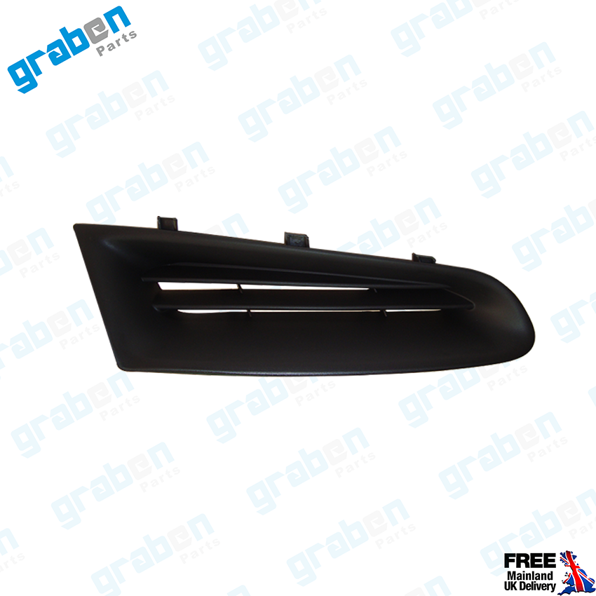 FRONT BUMPER PANEL GRILL LEFT & RIGHT SIDE SET FOR RENAULT CLIO III 7701208684