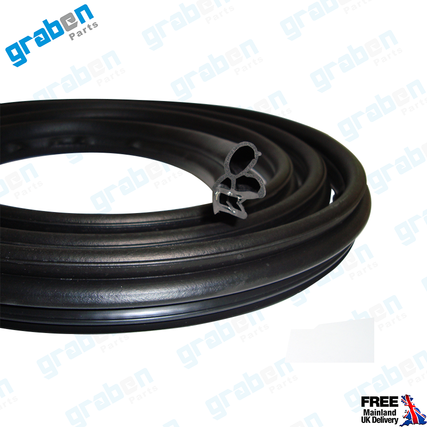 Front Left Door Rubber Seal Weatherstrip For Volkswagen Transporter T4 (Mk4) 1990-2003