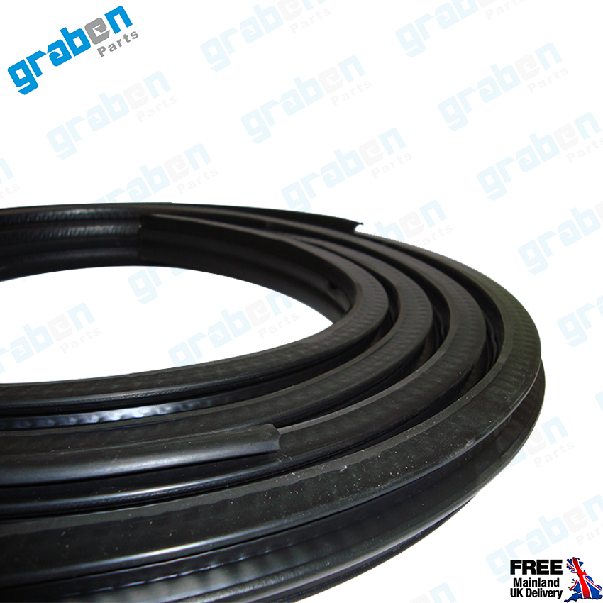 Front Left Door Rubber Seal Weatherstrip For Volkswagen Transporter T4 (Mk4) 1990-2003