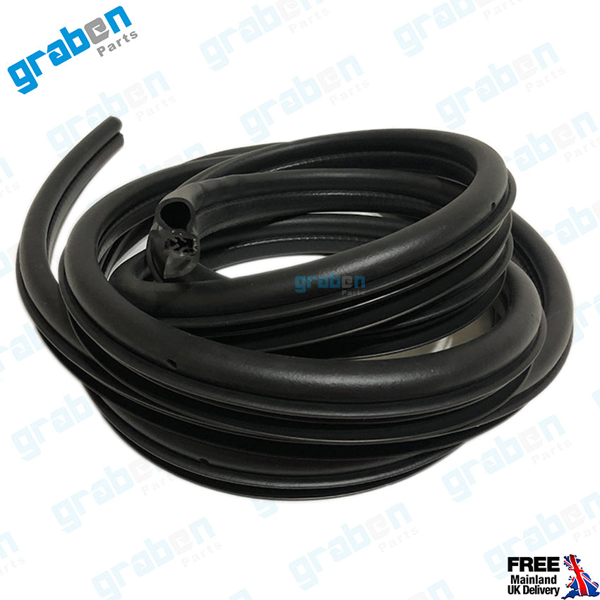 Front Door Rubber Seal Weatherstrip For Renault Trafic MK2, Opel Vauxhall Vivaro 2001-2014 LH / RH