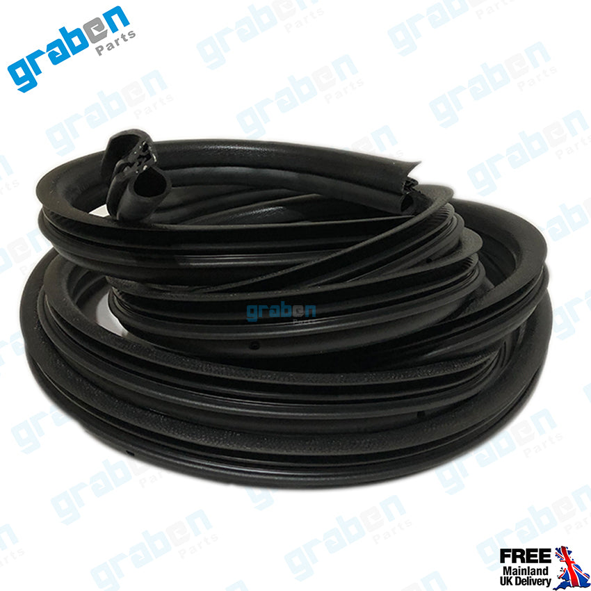 Sliding Door Rubber Seal Weatherstrip For Renault Trafic Mk2 Opel Vauxhall Vivaro 2001-2014 LH/RH