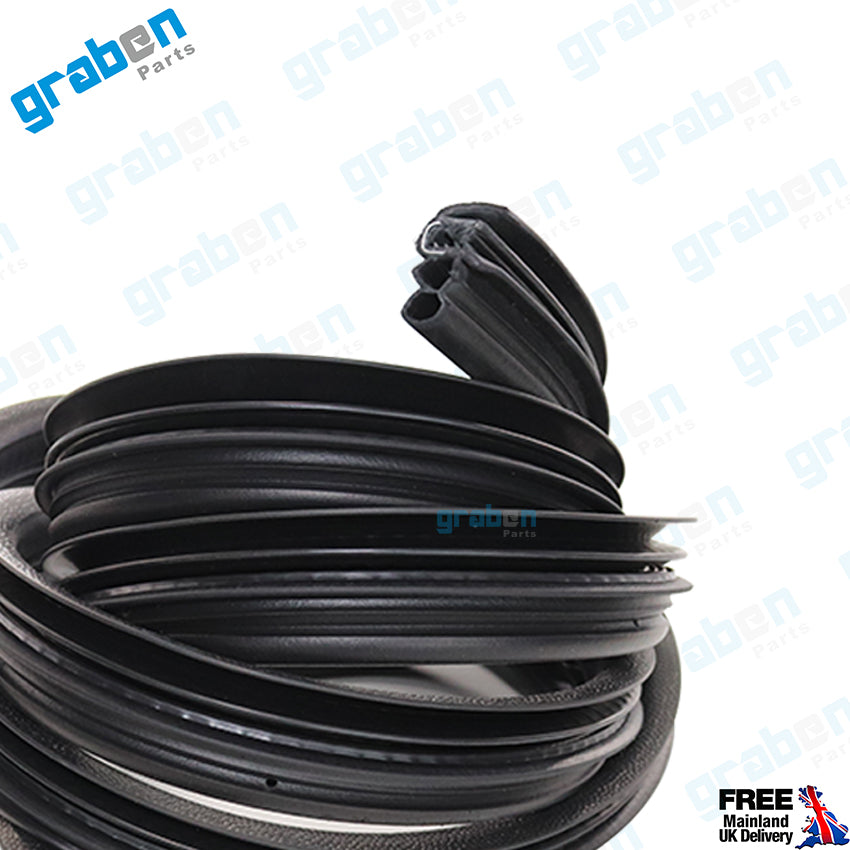 Grabenparts_Front Door Rubber Seal Weatherstrip For Dacia Sandero 2012-20 8200733171 LH / RH_