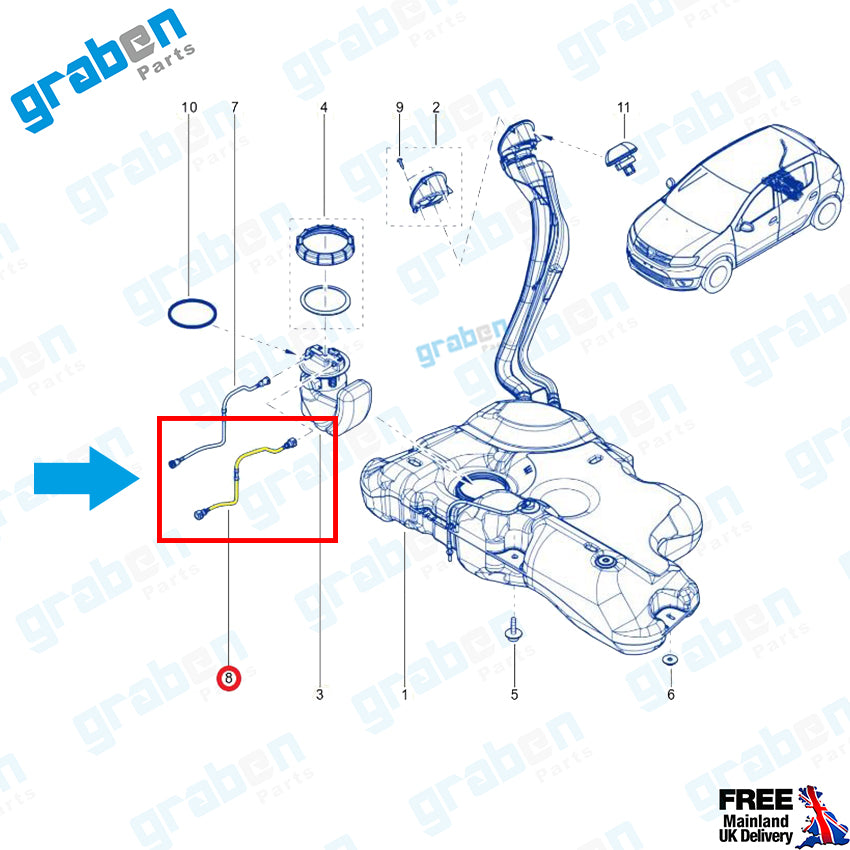Grabenparts_Fuel_Pipe_For_Dacia_Duster_Dacia_Sandero_II_Dac_a_Logan_II_1.5_Dci_175104559R