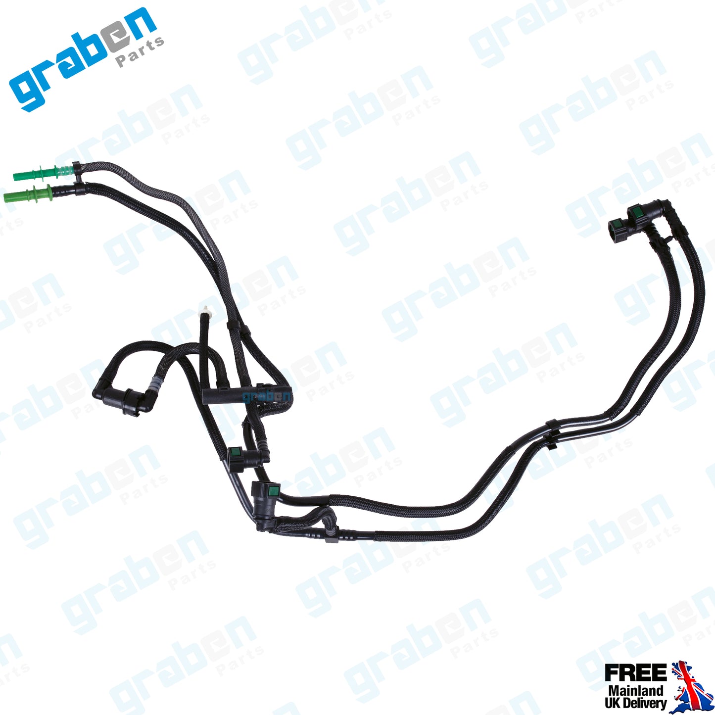 Grabenparts_Fuel Pipe For Volvo C30 / S40 II / S80 II / V50 / V70 1.6 TDI 2005-2011 31293502_