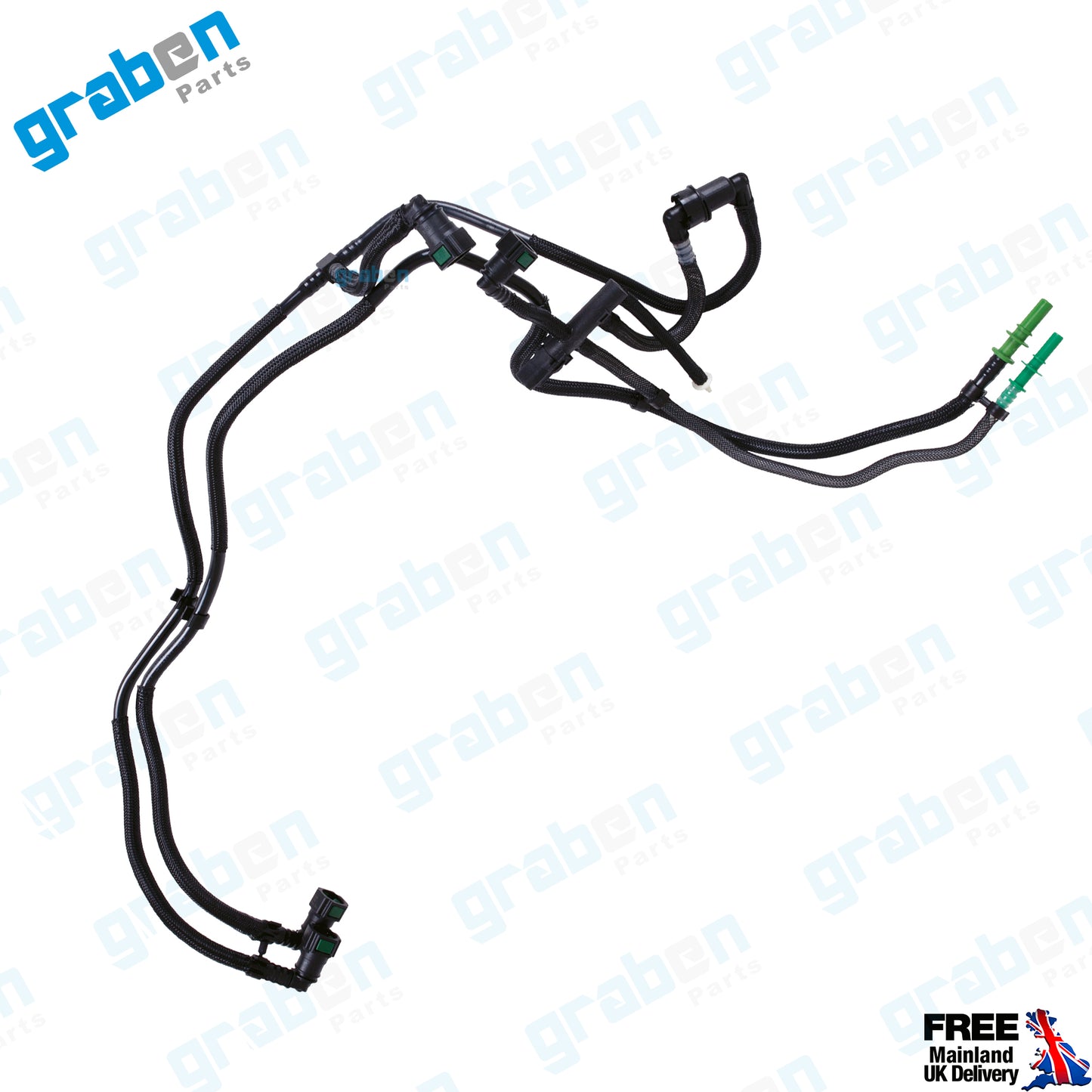 Grabenparts_Fuel Pipe For Volvo C30 / S40 II / S80 II / V50 / V70 1.6 TDI 2005-2011 31293502_