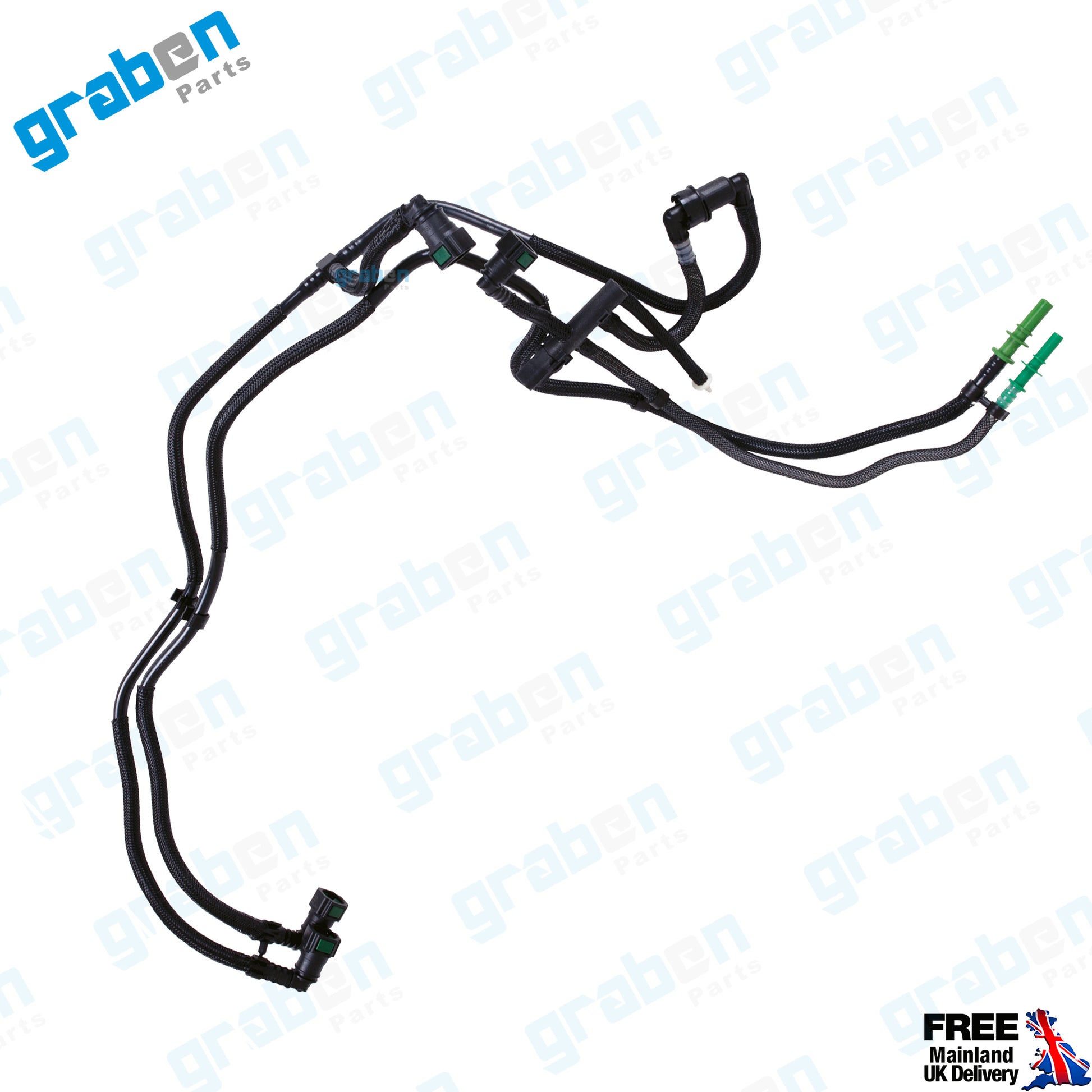 Grabenparts_Fuel Pipe For Volvo C30 / S40 II / S80 II / V50 / V70 1.6 TDI 2005-2011 31293502_
