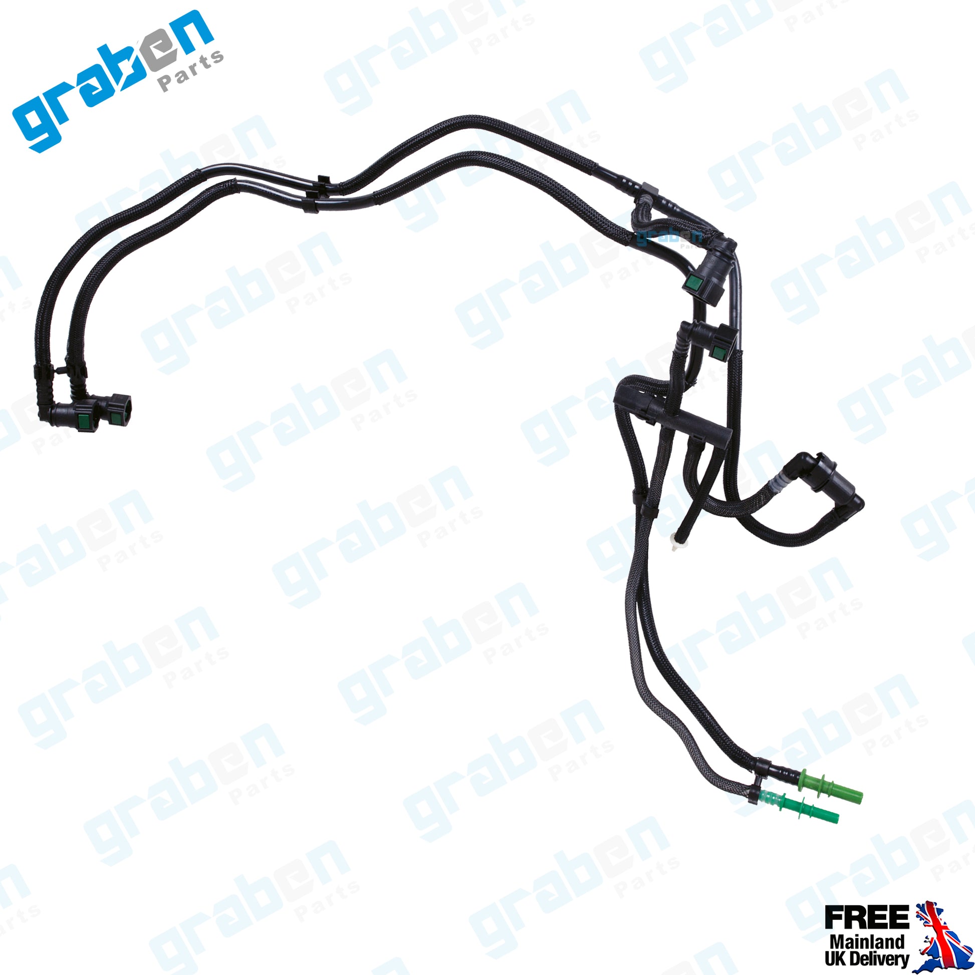 Grabenparts_Fuel Pipe For Volvo C30 / S40 II / S80 II / V50 / V70 1.6 TDI 2005-2011 31293502_