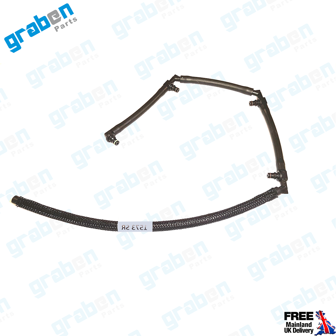 Grabenparts_Injector Leak-Off Fuel Return Pipe For Peugeot / Citroen 2.0 HDI 1573.SR_