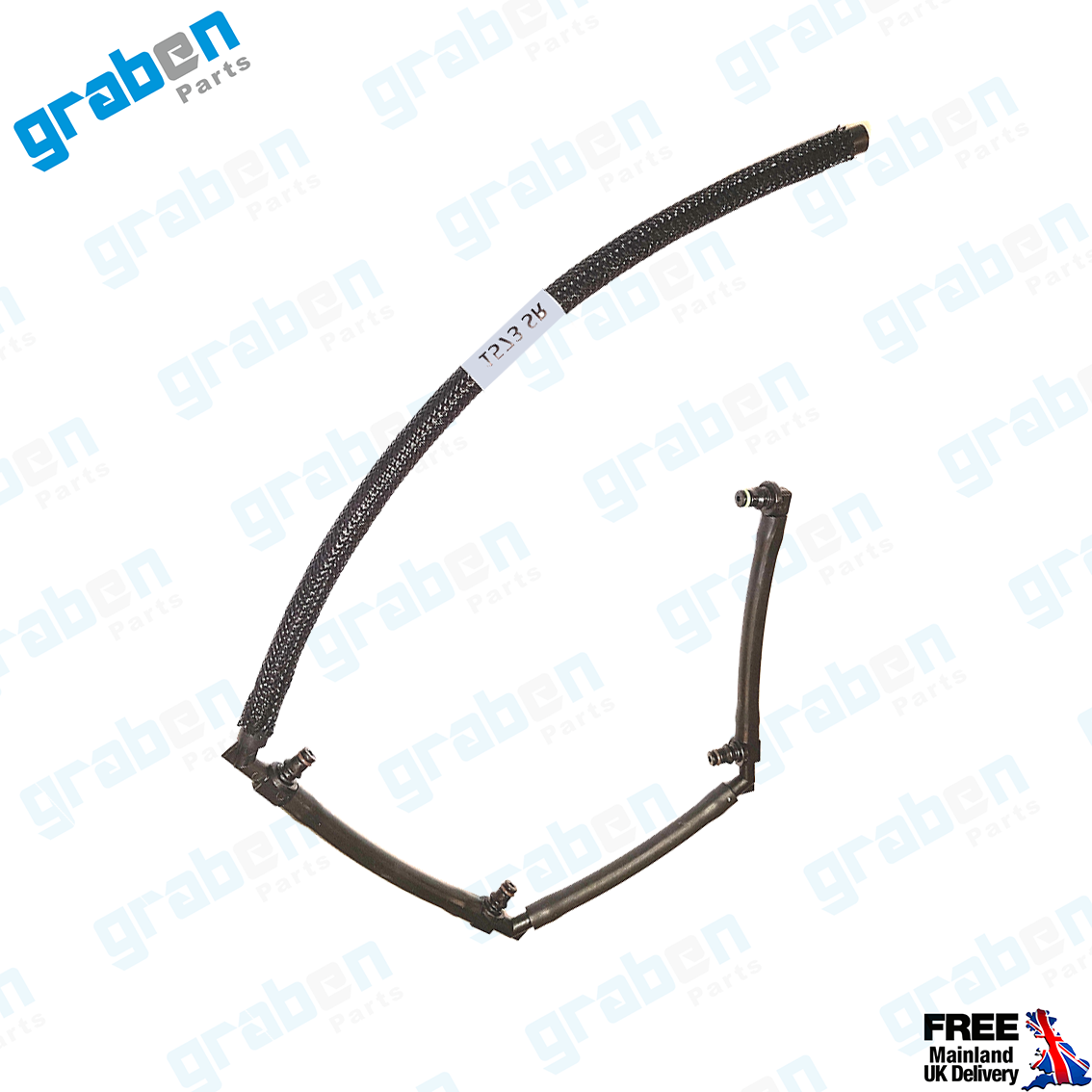 Grabenparts_Injector Leak-Off Fuel Return Pipe For Peugeot / Citroen 2.0 HDI 1573.SR_