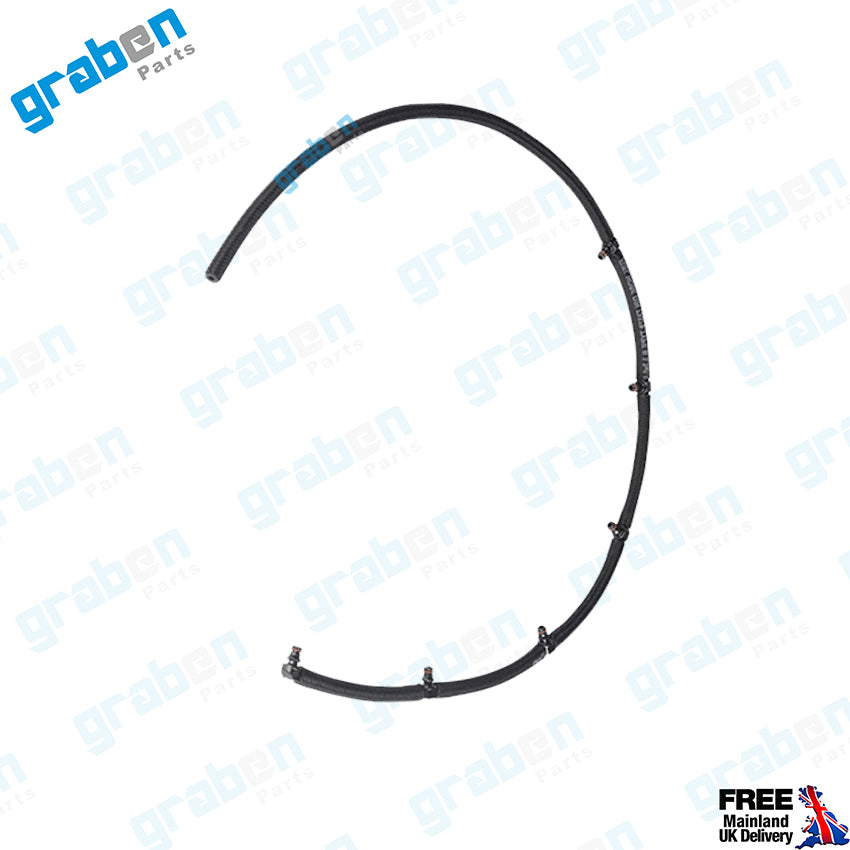 Grabenparts_Injector Leak-Off Return Pipe For Mercedes E-Class W210 / W211 / S111 6480700832_