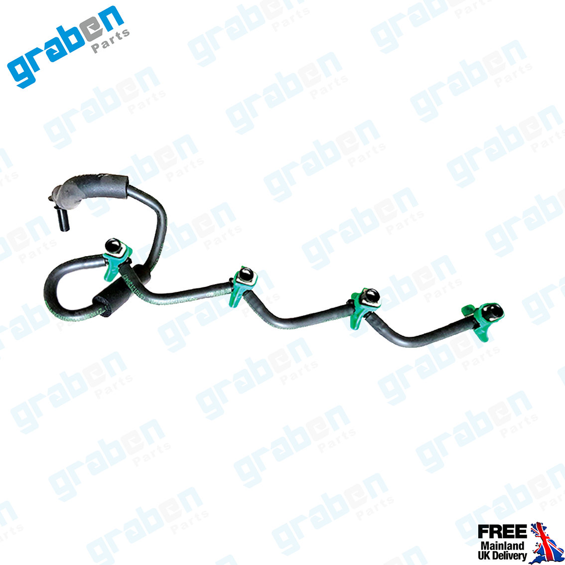 Grabenparts_Injector Leak-Off Return Pipe For Peugeot / Citroen 1.6 HDI 115 HP 1574.HX_