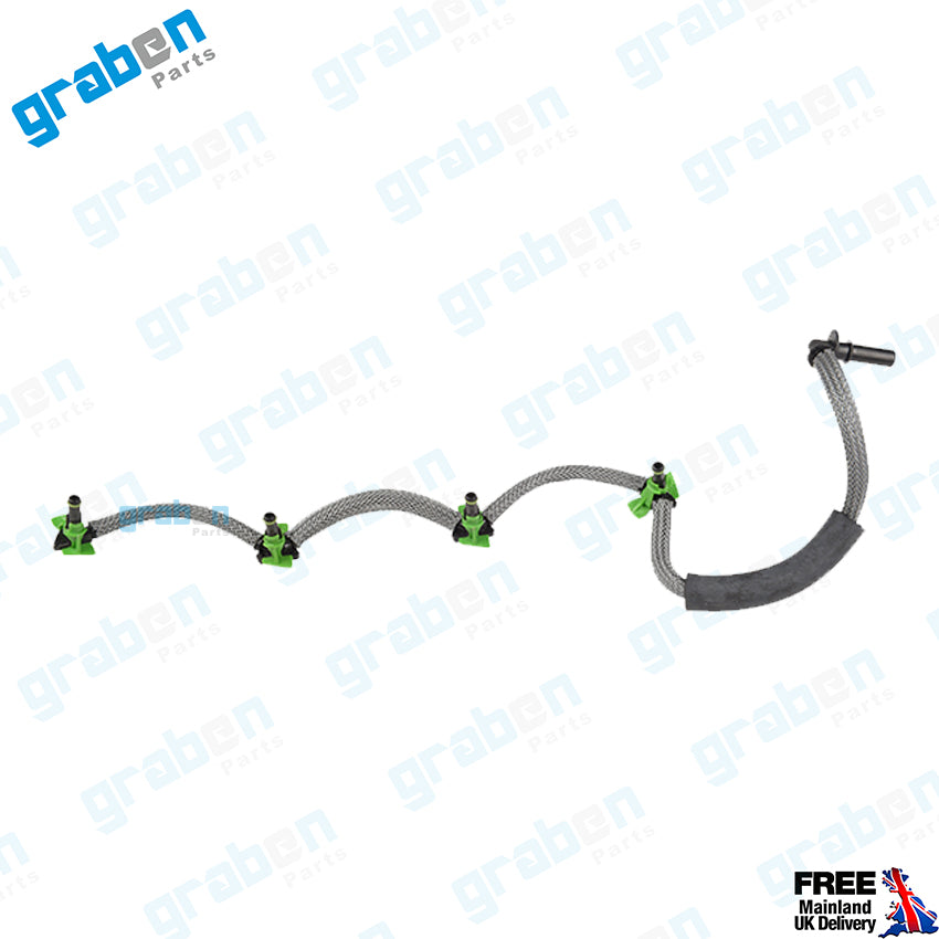 Grabenparts_Injector Leak Off Return Pipe For Citroën Berlingo / Partner 1.6 HDI 9676245280_