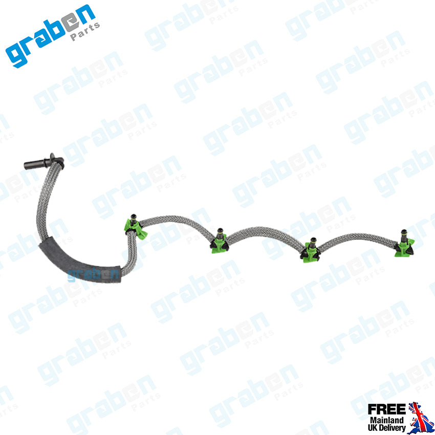 Grabenparts_Injector Leak Off Return Pipe For Citroën Berlingo / Partner 1.6 HDI 9676245280_