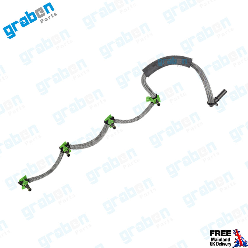 Grabenparts_Injector Leak Off Return Pipe For Citroën Berlingo / Partner 1.6 HDI 9676245280_