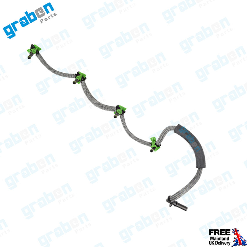 Grabenparts_Injector Leak Off Return Pipe For Citroën Berlingo / Partner 1.6 HDI 9676245280_