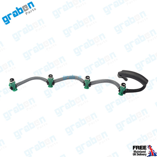 Grabenparts_Injector Leak Off Return Pipe For Citroën C4 / Peugeot 308 1.6 HDi 9675839380_