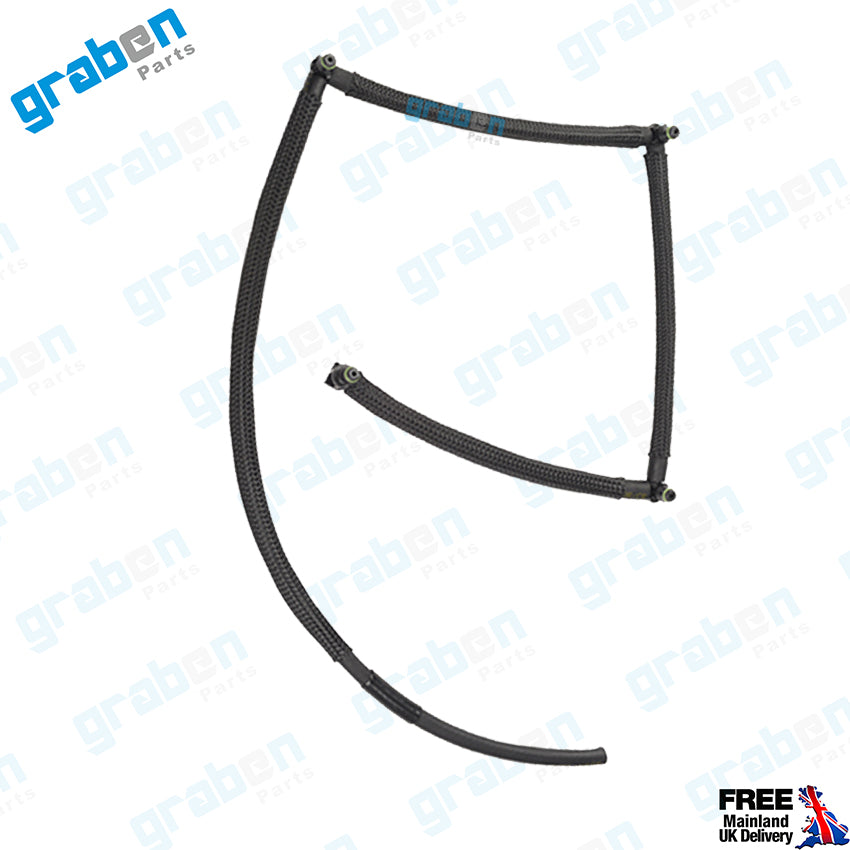 Grabenparts_Injector Leak Off Return Pipe For Citroen C3 /Nemo / Peugeot 206 1.4 HDI 1574.P6_