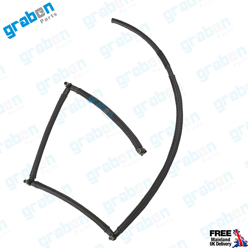 Grabenparts_Injector Leak Off Return Pipe For Citroen C3 /Nemo / Peugeot 206 1.4 HDI 1574.P6_