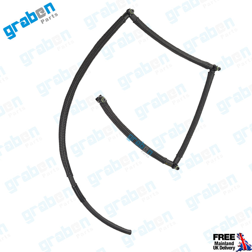 Grabenparts_Injector Leak Off Return Pipe For Citroen C3 /Nemo / Peugeot 206 1.4 HDI 1574.P6_