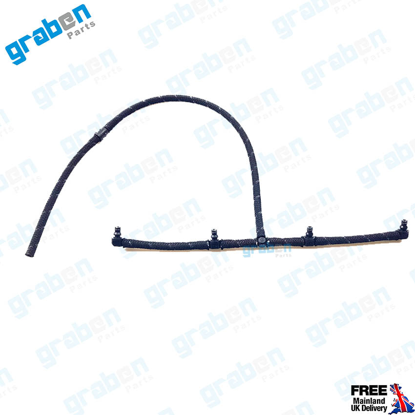 Grabenparts_Injector Leak Off Return Pipe For Opel Astra G / Astra H 1.7CDTI 97360425_