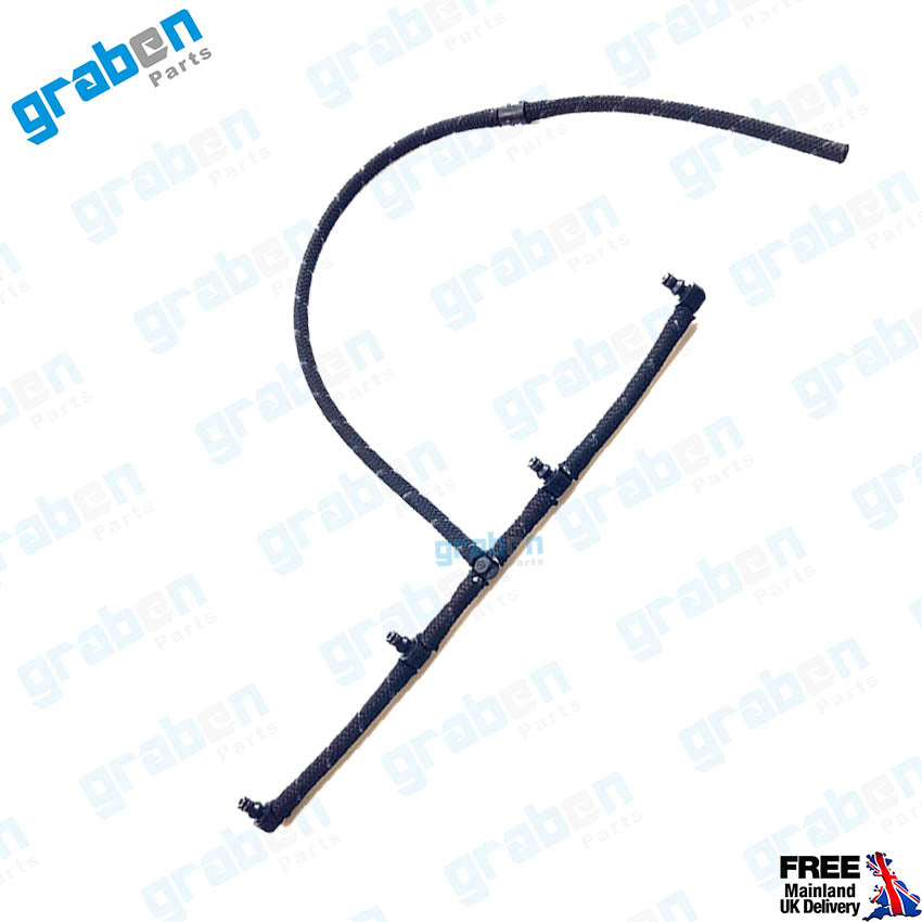 Grabenparts_Injector Leak Off Return Pipe For Opel Astra G / Astra H 1.7CDTI 97360425_