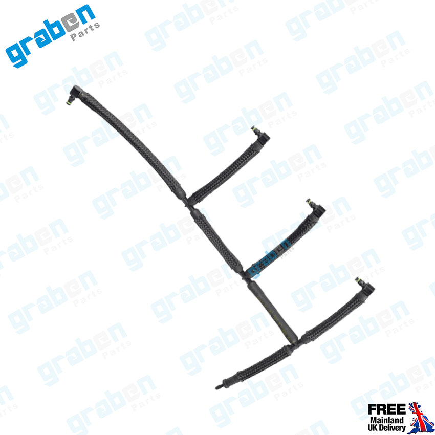Grabenparts_Injector Leak Off Return Pipe For Volkswagen Polo V 1.5 TDI 1.6 TDI 03L130235AG_