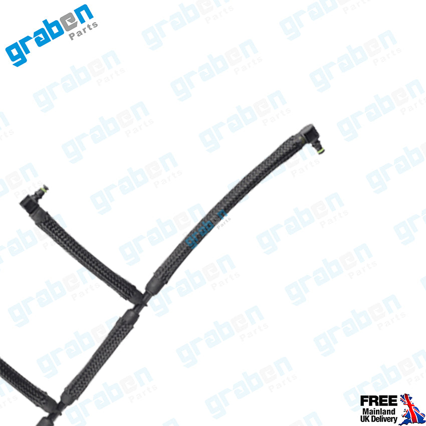 Grabenparts_Injector Leak Off Return Pipe For Volkswagen Polo V 1.5 TDI 1.6 TDI 03L130235AG_