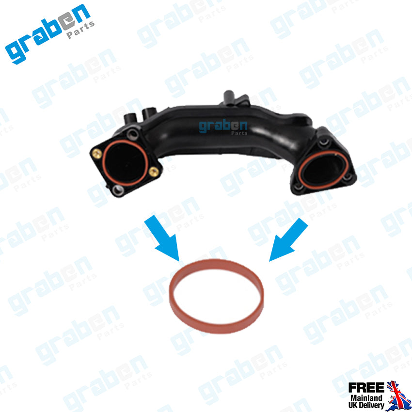 Grabenparts_Intake Manifold Pipe Gasket For Peugeot /Citroen 1.6 HDI Engines 0382.QW 1699542_