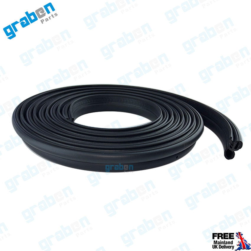 Grabenparts_Rear Boot Trunk Rubber Seal Weatherstrip For Volkswagen Golf 5 Golf 6 Golf 7 2003-2020_5GM827705A, 5G6827705E, 5G6827705C, 1K6827705B, 1K6827705B9B9_