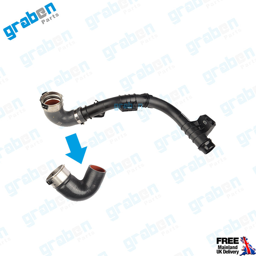 Grabenparts_Turbo Pipe Hose For Renault Master III Vauxhall Movano B 2.3 CDTI 144605995R_
