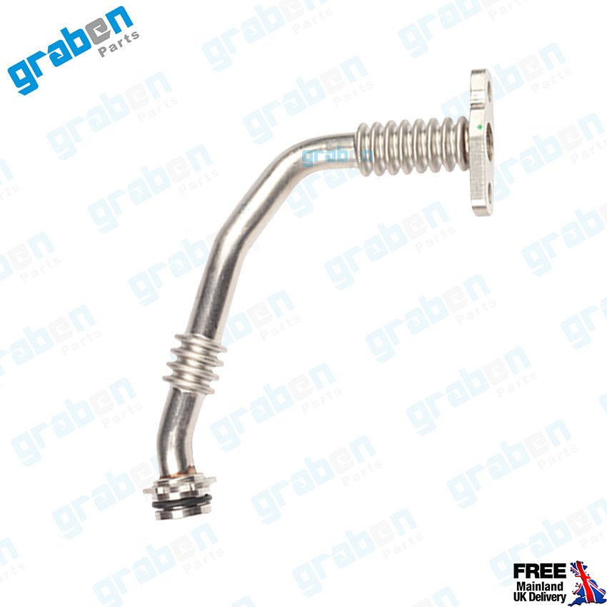Grabenparts_Turbocharger Oil Return Pipe For Audi Seat Volkswagen 1.6 2.0 Diesel 04L145736E_