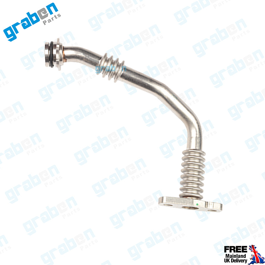 Grabenparts_Turbocharger Oil Return Pipe For Audi Seat Volkswagen 1.6 2.0 Diesel 04L145736E_