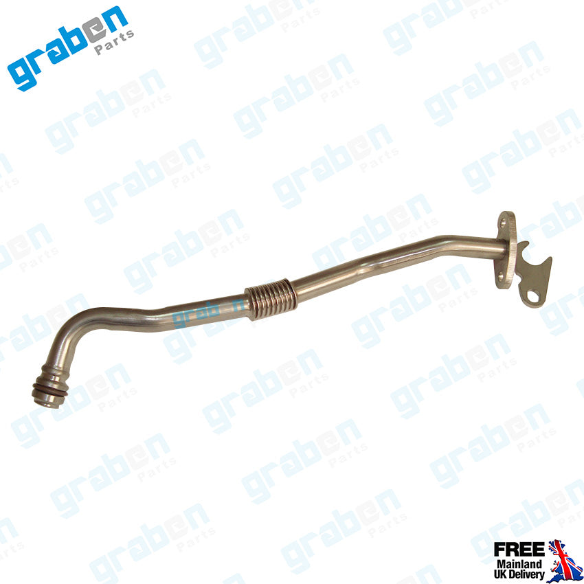Grabenparts_Turbocharger Oil Return Pipe For Ford Transit 2.4 TDCI 6C1Q6K677CB 1372797_
