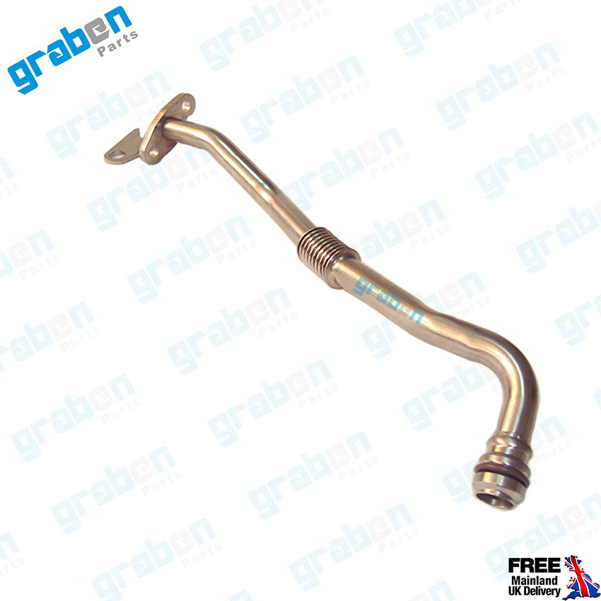 Grabenparts_Turbocharger Oil Return Pipe For Ford Transit 2.4 TDCI 6C1Q6K677CB 1372797_