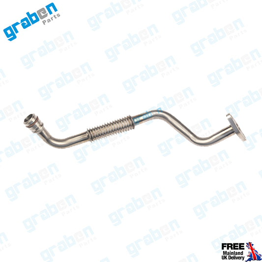 Grabenparts_Turbocharger Oil Return Pipe For Ford Transit 2.4 TDCi RWD 1C1O6K677BA 4638391_