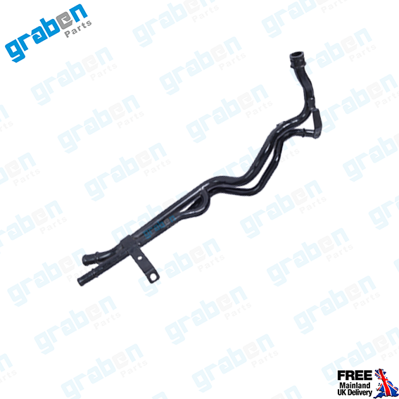 Grabenparts_Water Pipe For Transporter T5 / Multivan 2.5 TDI 2003-2016 7H0121065P_