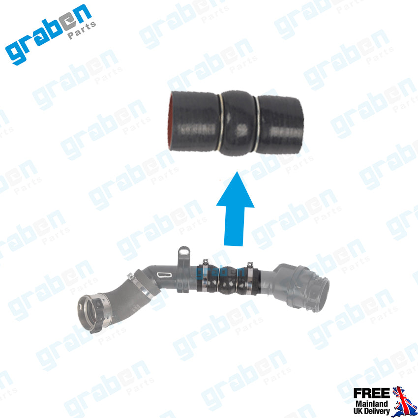 INTERCOOLER TURBO HOSE FOR DACIA DUSTER RENAULT CLIO V MERCEDES A SERIES 144607512R 6080900400