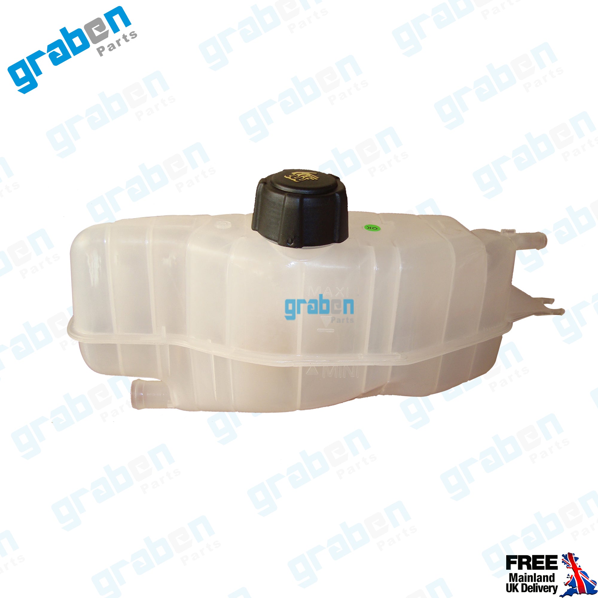 Radiator Expansion / Overflow Tank – Fits Trafic II, Vivaro A, Primastar – 7701206774