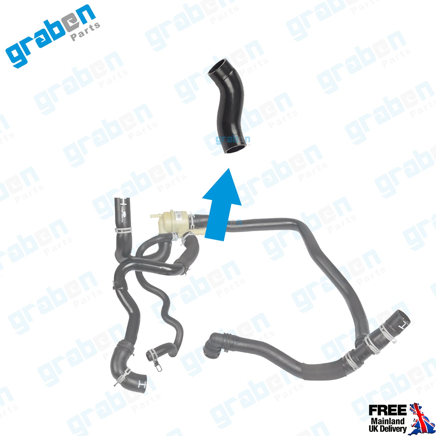 THERMOSTAT HOSE FOR LAND ROVER DISCOVERY III - IV/ RANGE ROVER SPORT PEL500310 PCH500111 5H228B514AB