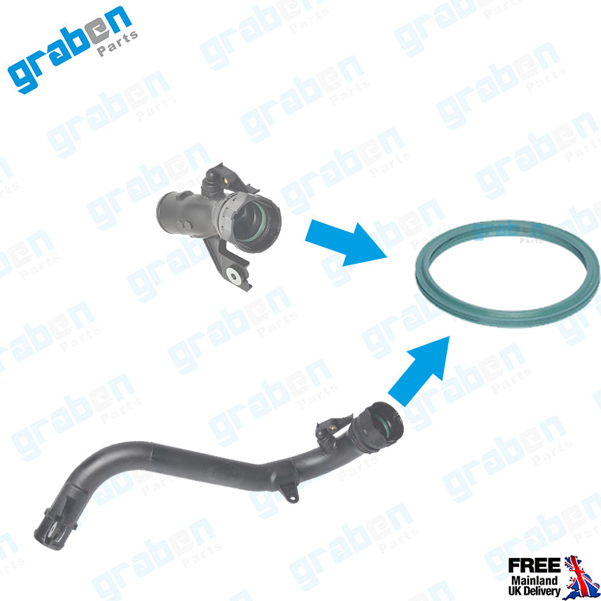 TURBO PIPE GASKET SEAL FOR NISSAN JUKE QASHQAI 1.5 DCI 144601FE0C 14460BB30A