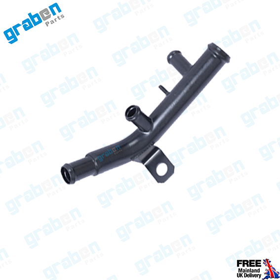Water Coolant Pipe For Volkswagen LT35 II / LT46 II 2.5 TDI 1996-2006 2D0121065