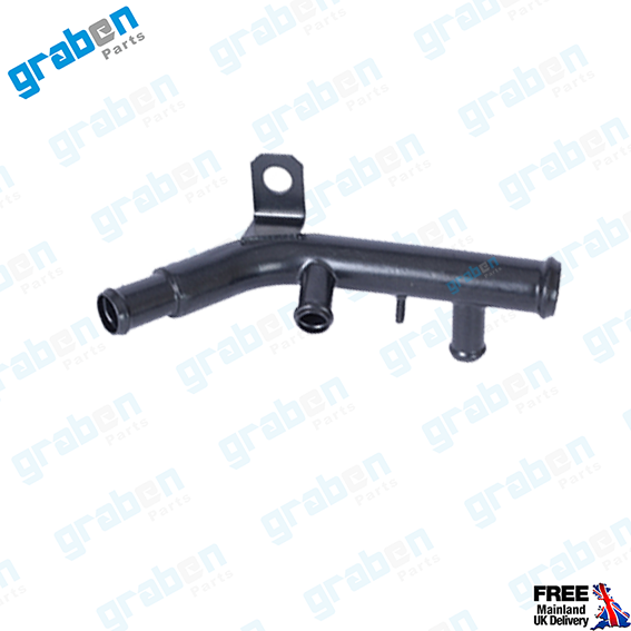 Water Coolant Pipe For Volkswagen LT35 II / LT46 II 2.5 TDI 1996-2006 2D0121065