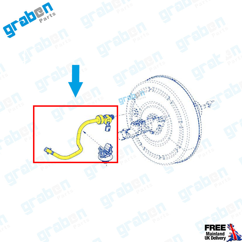 Westinghouse Pipe For Renault Trafic III / Vauxhall Vivaro B 1.6 CDTi 474018547R