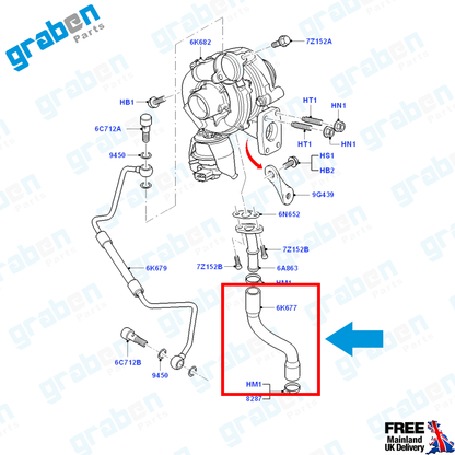 CHARGER INTAKE HOSE PIPE FOR FORD FOCUS II 1.6 TDCi / VOLVO S40 II 1.6D 3M5Q6K677AD 3M5Q6K677AC
1479838 30735882 31355068