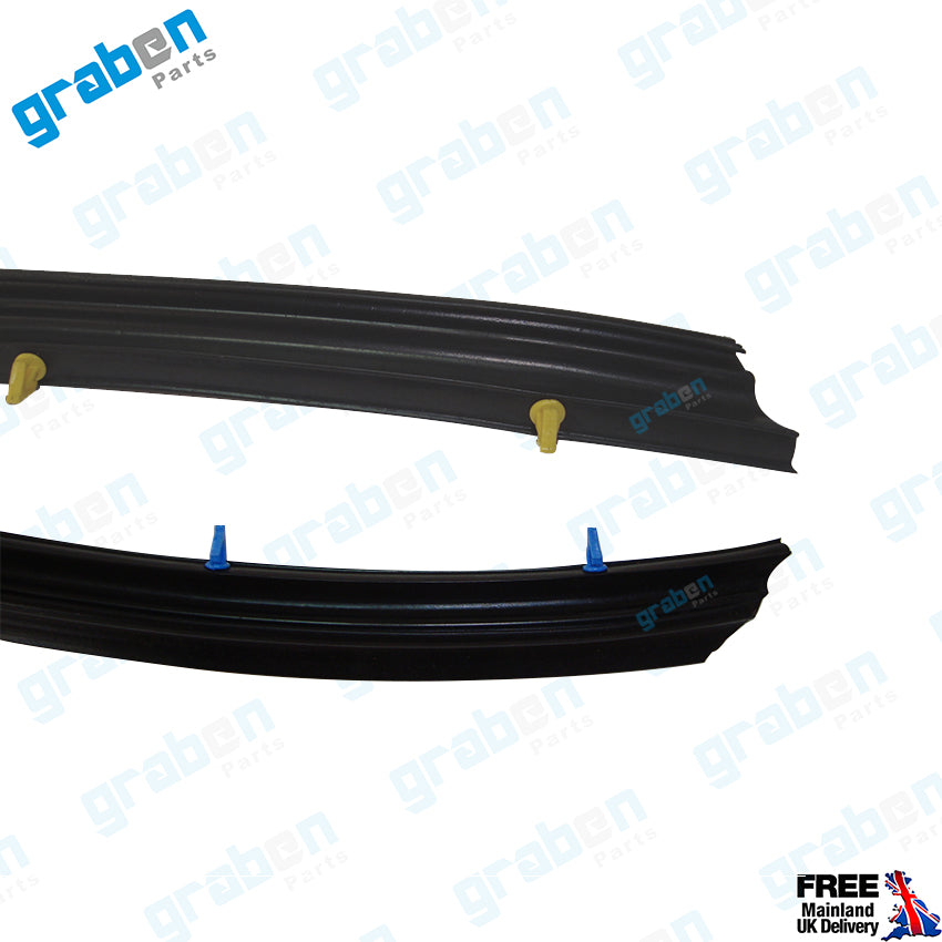 FRONT WHEEL ARCH RUBBER SEAL FOR VOLKSWAGEN TRANSPORTER T5 / T6 2003+ 7H0837565A  7H0837566A 