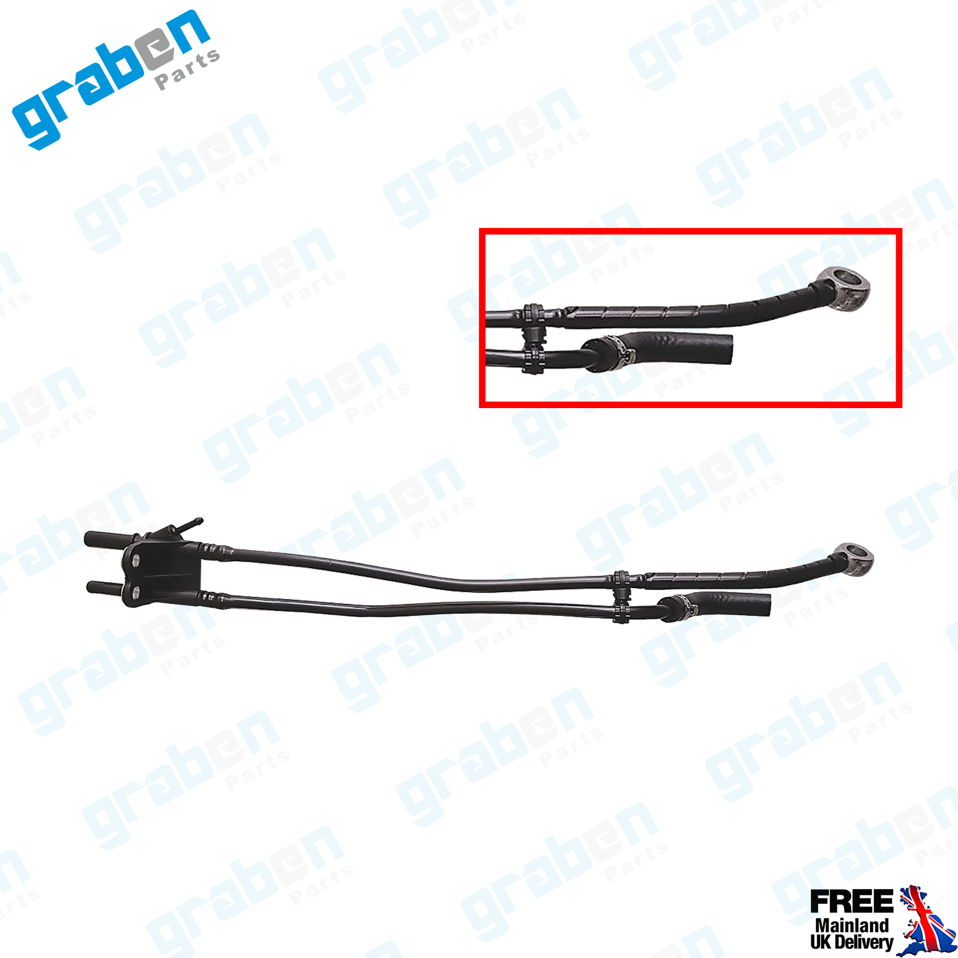 FUEL HOSE PIPE FOR FIAT DUCATO III / IVECO DAILY 2.3 JTD 504110763