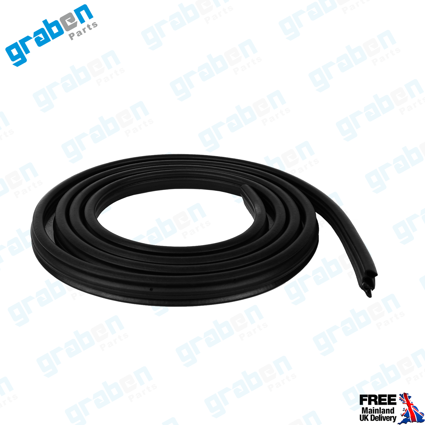 RIGHT / LEFT FRONT DOOR WEATHERSTRIP RUBBER SEAL FOR FORD TRANSIT MK6 V184 2000-2006