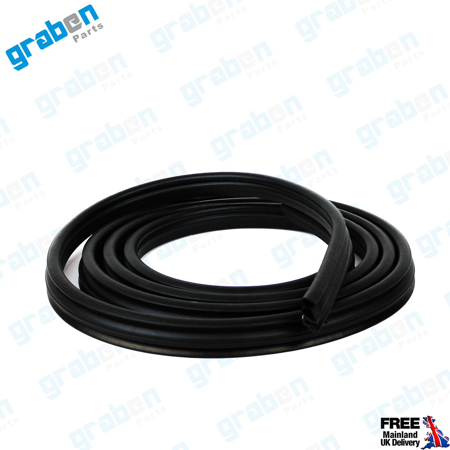 RIGHT / LEFT FRONT DOOR WEATHERSTRIP RUBBER SEAL FOR FORD TRANSIT MK6 V184 2000-2006