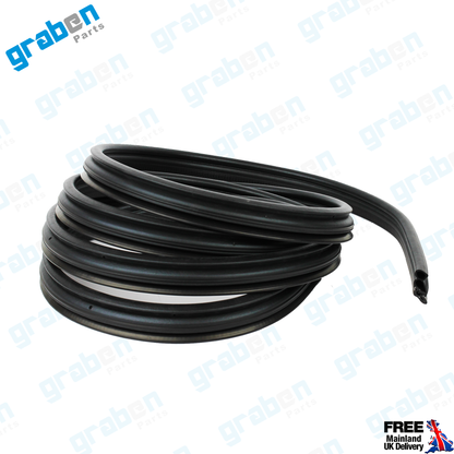 RIGHT / LEFT FRONT DOOR WEATHERSTRIP RUBBER SEAL FOR FORD TRANSIT MK6 V184 2000-2006