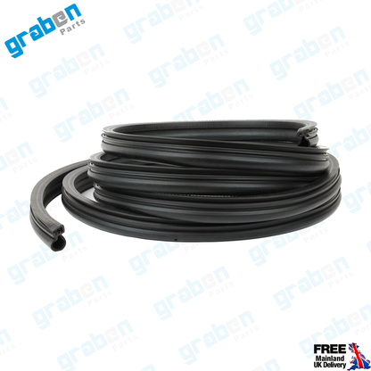 RIGHT / LEFT SLIDING DOOR WEATHERSTRIP RUBBER SEAL FOR FORD TRANSIT MK6 V184 2000-2006
